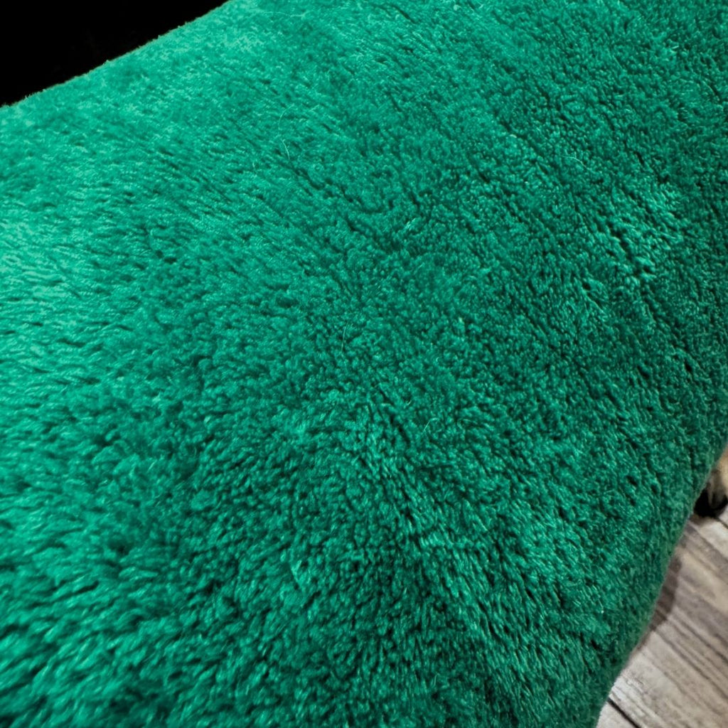 Super Absorbent Dog Bathrobe/Towel Green (New Plush) - Dry Paws