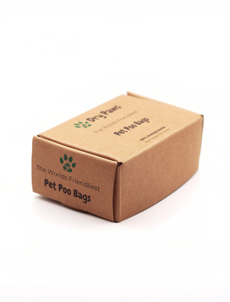 100% Biodegradable Plant Based Pet Poo Bags - 3 Rolls - Dry Paws