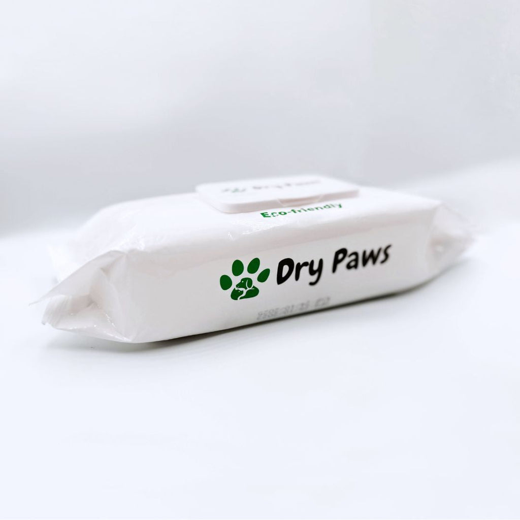Compostable Pet Wet Wipes (Unscented) - 8 Pack - Dry Paws