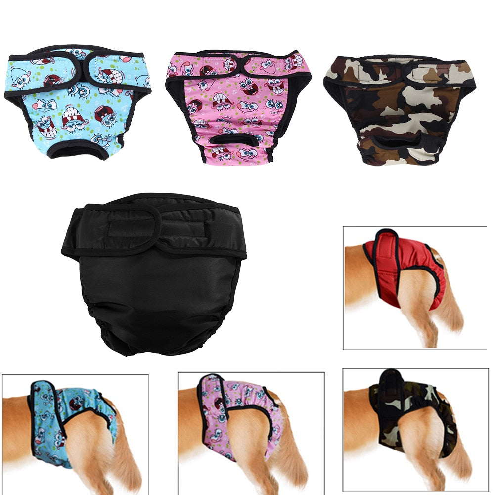 Re-useable & Washable Doggy Diapers - Dry Paws Australia